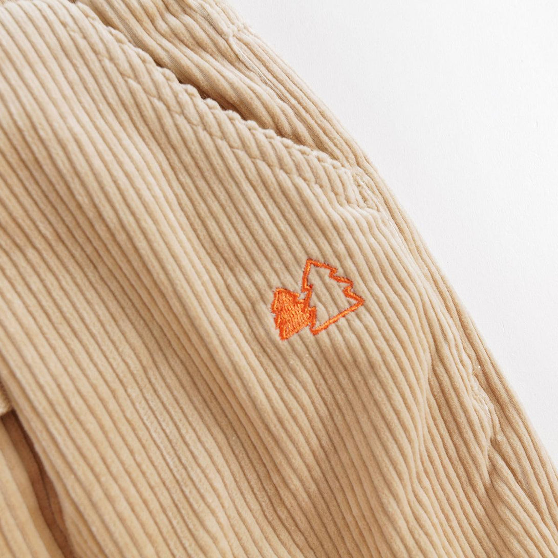 MARC&JANIE Boys Warm Corduroy Drawstring Pants Kids Pants for Winter 231973 - MARC&JANIE