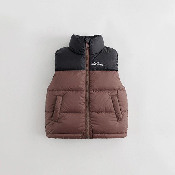 MARC&JANIE Boys Girls Fashionable Ultralight Warm Down Coat Vest for Winter 231203 - MARC&JANIE