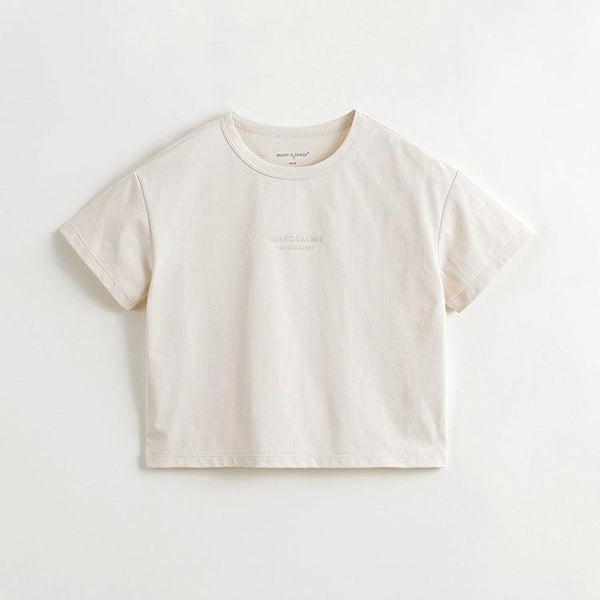 Boys Girls Quick Drying Cotton Feeling Athletic Short Sleeve T-Shirt 240379 - MARC&JANIE
