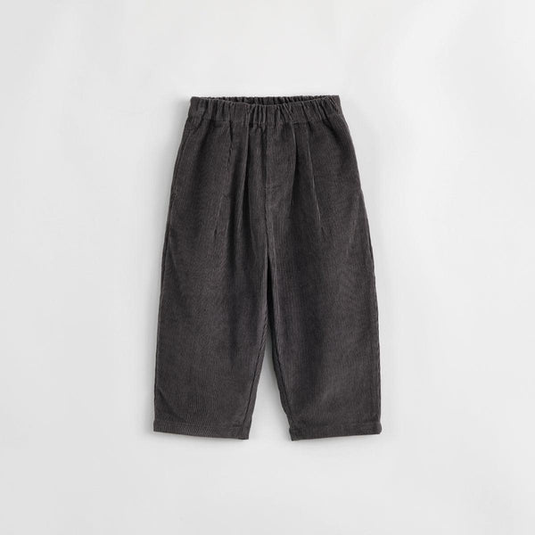 MARC&JANIE Boys Cotton Corduroy Loose Casual Carrot Pants Kids Pants for Autumn 231976 - MARC&JANIE