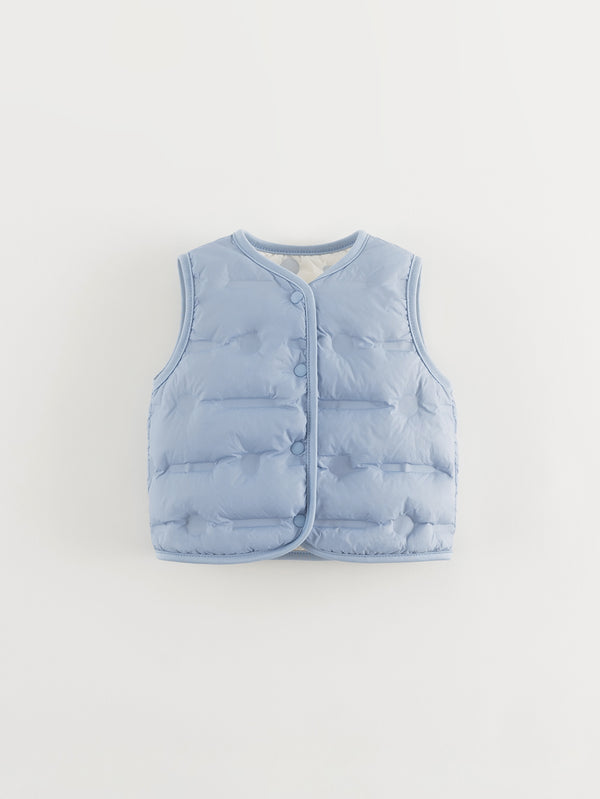 MARC & JANIE Unisex Toddler Kids Lightweight Warm Seamless Down Vest 551011