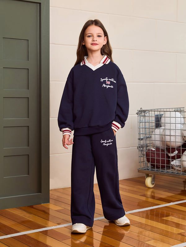 MARC & JANIE Kids Girl Casual Stylish Preppy Sports Set 551533