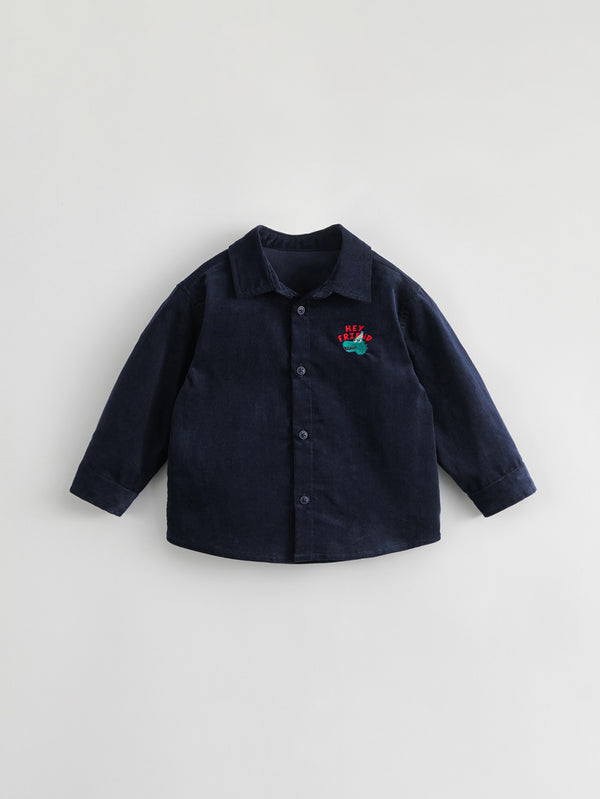 MARC & JANIE Toddler Boy Dinosaur Doodle Corduroy Shirt 231759