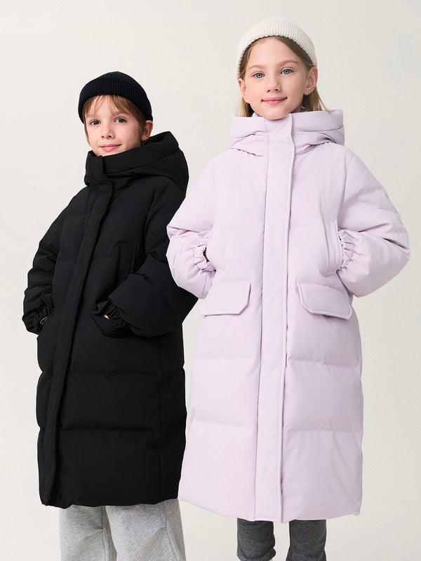 MARC & JANIE Kids Girl Water-Repellent Thick Long Warm Down Jackets & Coats 551770