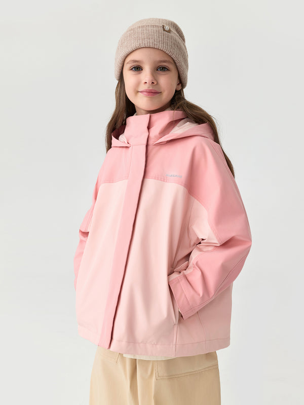 MARC & JANIE Unisex Kids Lightweight Protective Colorblock Softshell Jacket 551659