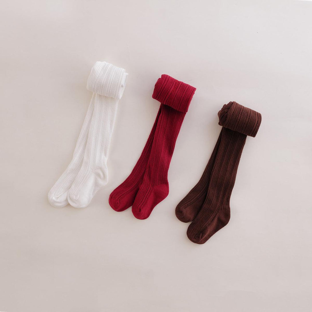 marc&janie LUFU French Series Girls' Autumn Anti-Pilling Jacquard Knit Bottoms 221812 - marc&janie