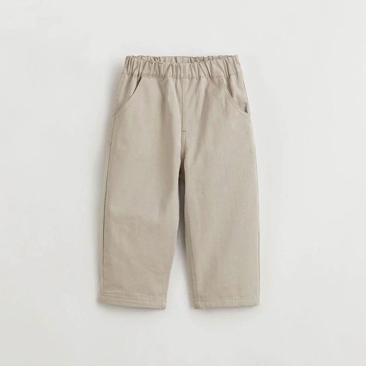 MARC&JANIE Boys Casual Pants Children's Cotton Loose Peplum Trousers Spring New Pants for Spring 240205 - MARC&JANIE