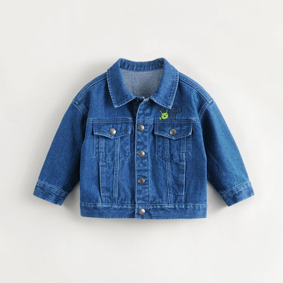 MARC&JANIE Boys Fun Alien Doodle Cotton Denim Outerwear & Jackets for Autumn 231390 - MARC&JANIE