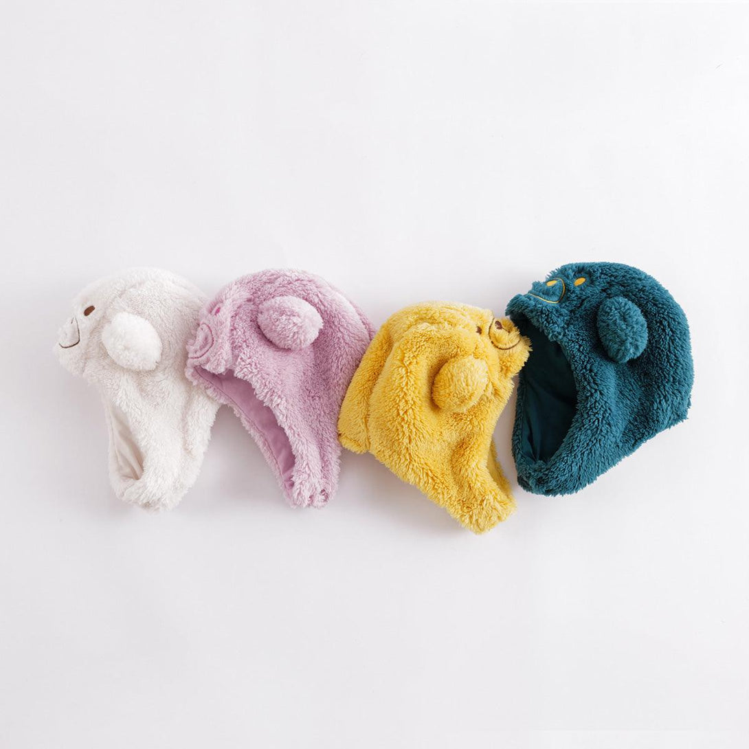 MARC&JANIE Boys Girls' Winter Double-Sided Velvet Small Ear Hat 221215 - marc&janie
