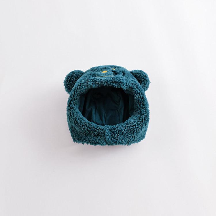 MARC&JANIE Boys Girls' Winter Double-Sided Velvet Small Ear Hat 221215 - marc&janie