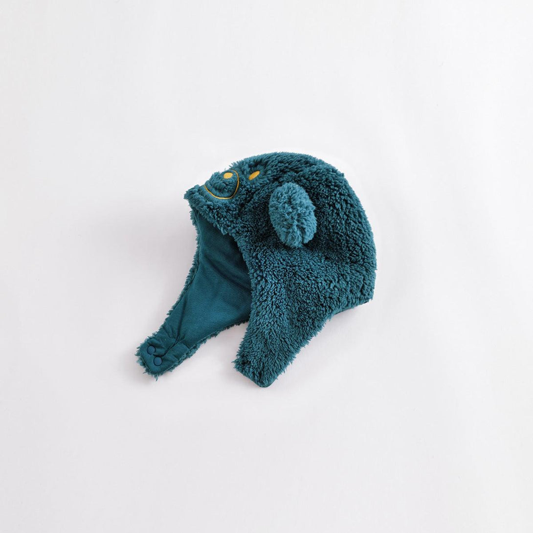MARC&JANIE Boys Girls' Winter Double-Sided Velvet Small Ear Hat 221215 - marc&janie