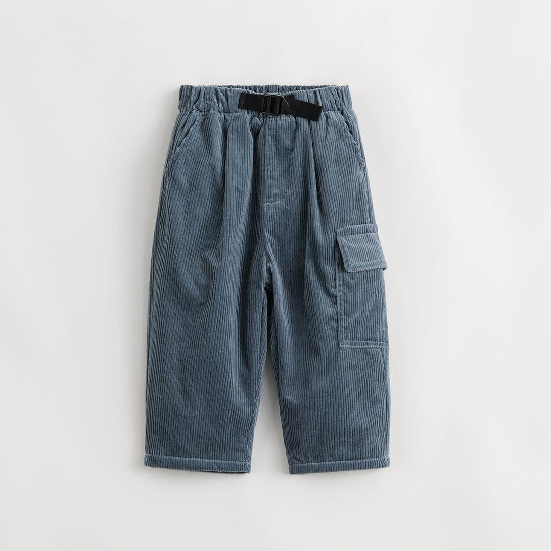 MARC&JANIE Boys Urban Outdoor Corduroy Padded Work Pants Kids Pants for Winter 231972 - MARC&JANIE