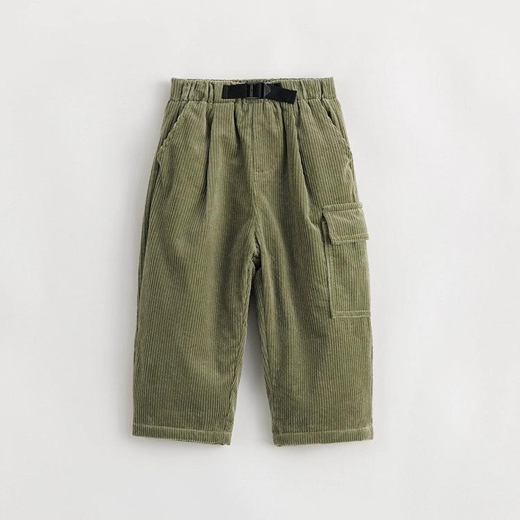 MARC&JANIE Boys Urban Outdoor Corduroy Padded Work Pants Kids Pants for Winter 231972 - MARC&JANIE