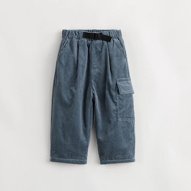 MARC&JANIE Boys Urban Outdoor Corduroy Padded Work Pants Kids Pants for Winter 231972 - MARC&JANIE