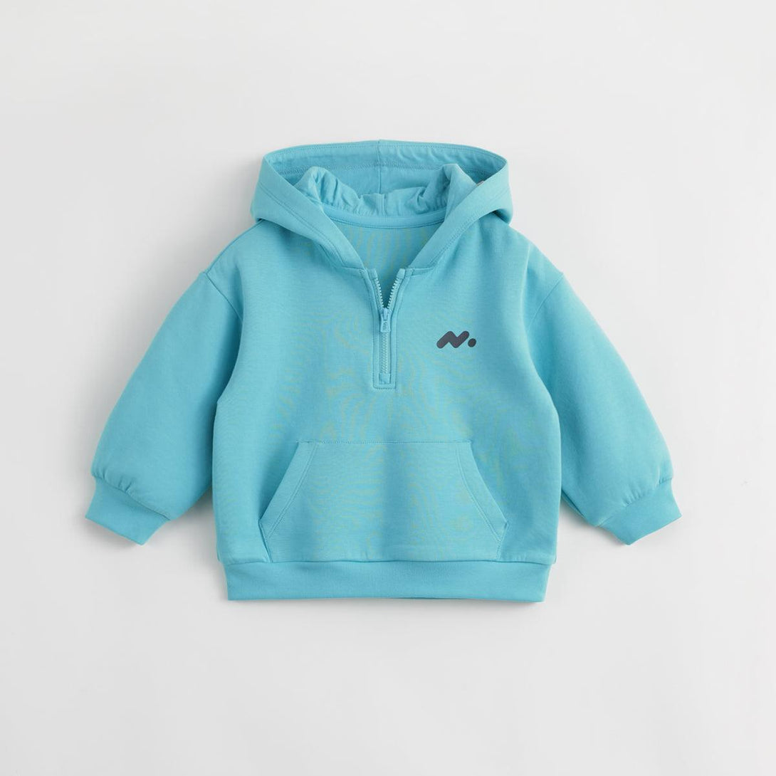 MARC&JANIE Girls Cozy Hooded Small Label Peplum Sweatshirt for Spring 240691 - MARC&JANIE