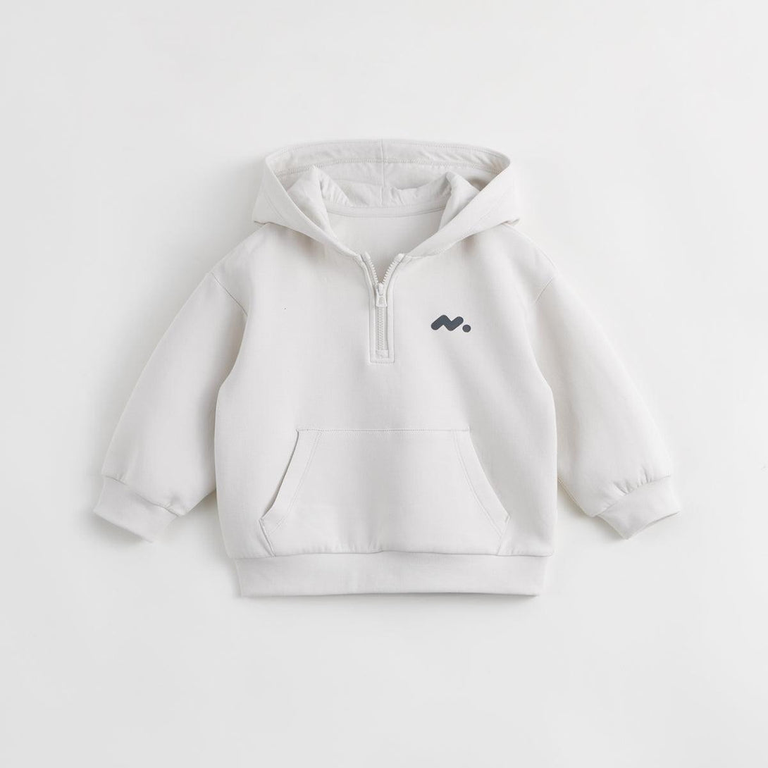 MARC&JANIE Girls Cozy Hooded Small Label Peplum Sweatshirt for Spring 240691 - MARC&JANIE