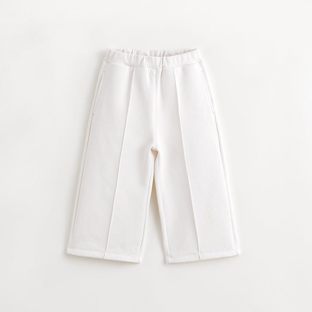 MARC&JANIE Girls Line Split Sport Wide Leg Pants Kids Loose Pants for Spring 240288 - MARC&JANIE