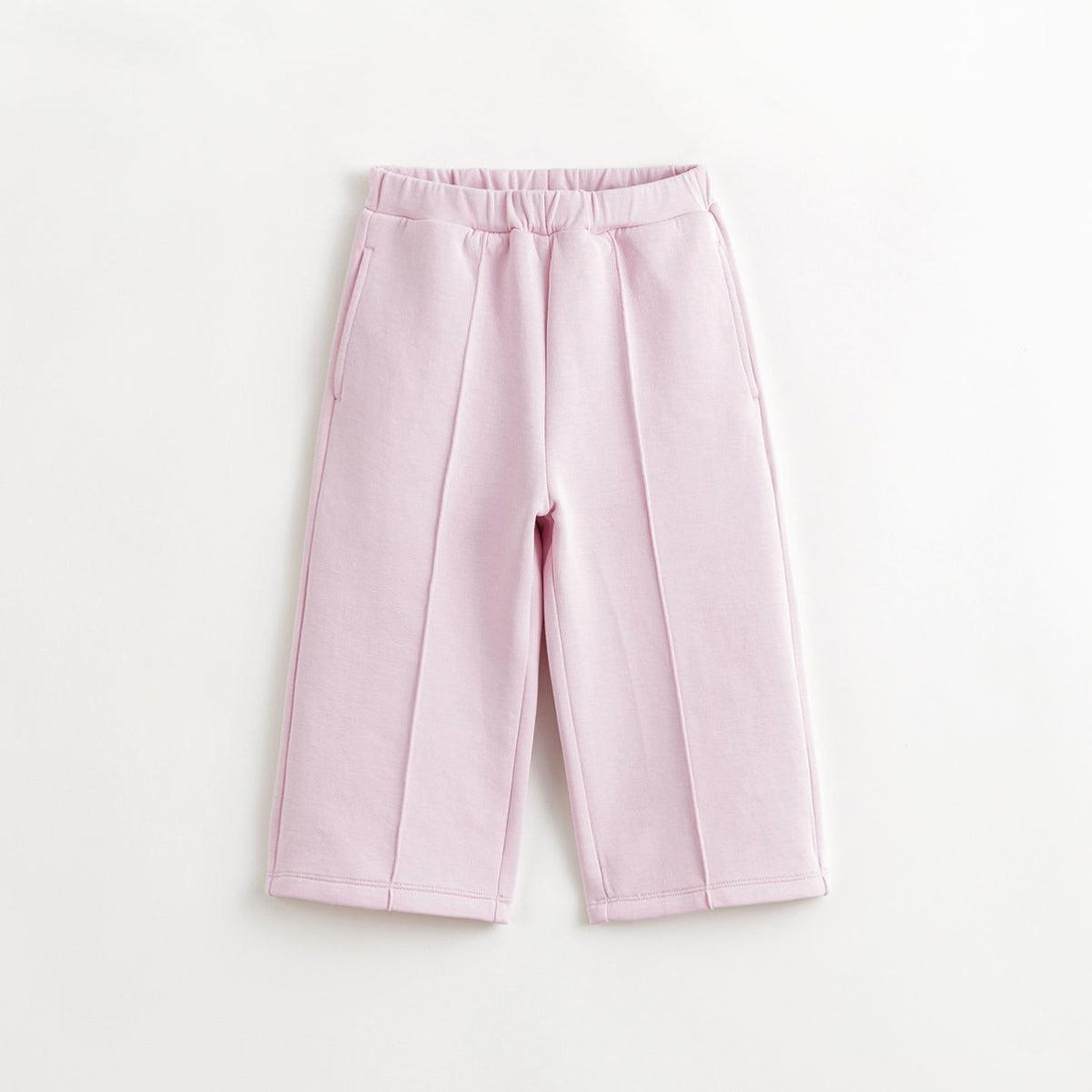 MARC&JANIE Girls Line Split Sport Wide Leg Pants Kids Loose Pants for Spring 240288 - MARC&JANIE