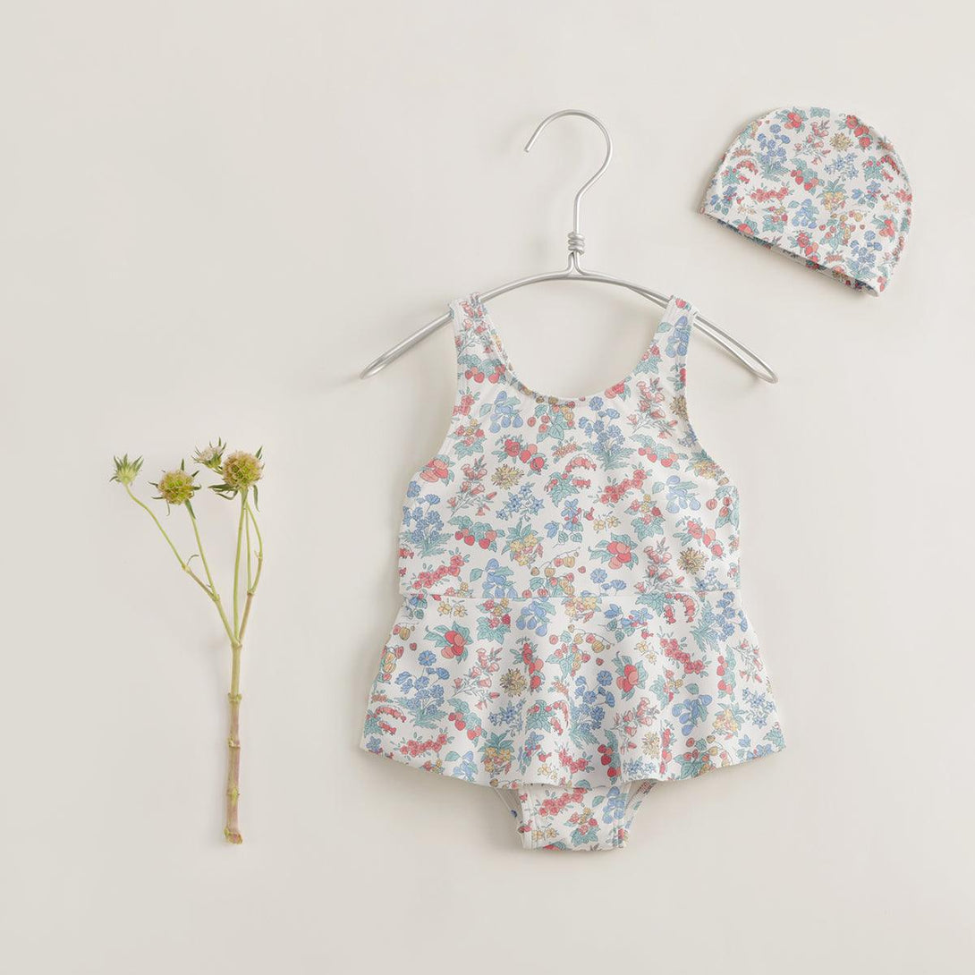 MARC&JANIE Girls Summer French Ruffle One-Piece Swimsuits 231115 - MARC&JANIE