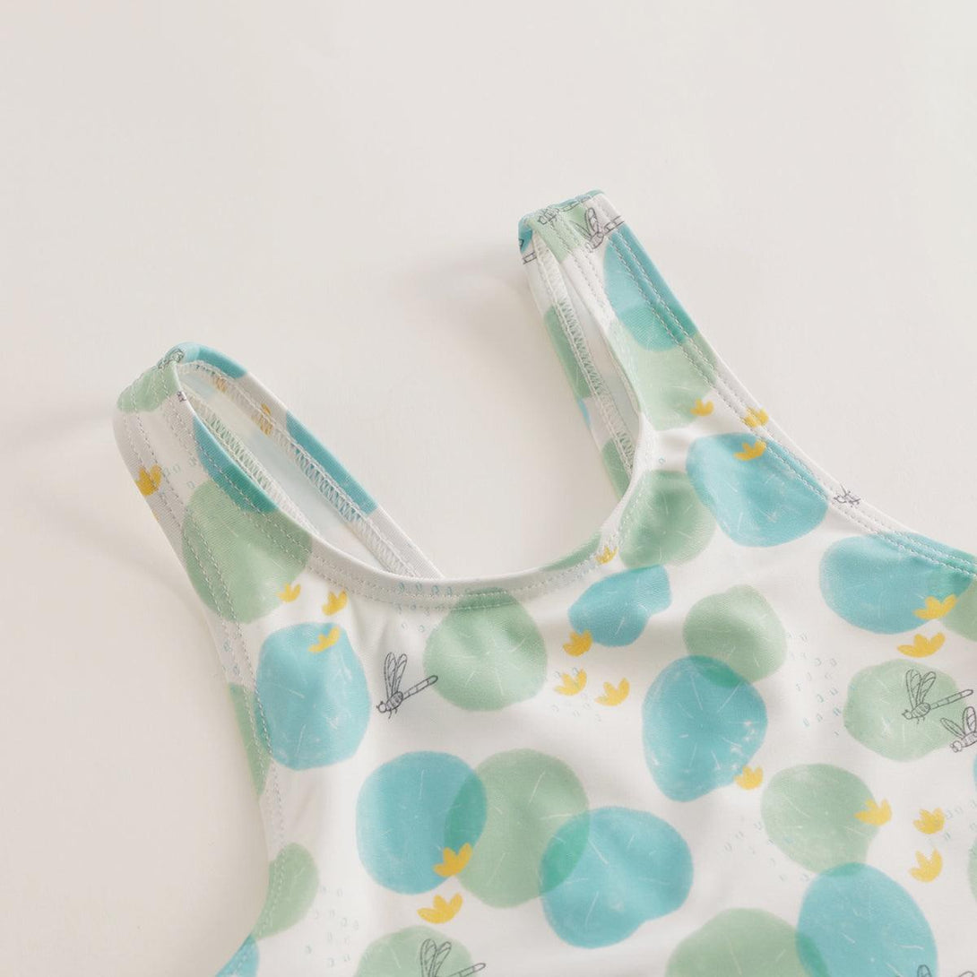MARC&JANIE Girls Summer French Ruffle One-Piece Swimsuits 231115 - MARC&JANIE