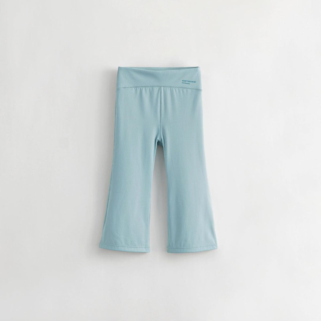 MARC&JANIE Girls Stretchy Sports Bottoms Yoga Pants Flared Pants for Autumn 231621 - MARC&JANIE
