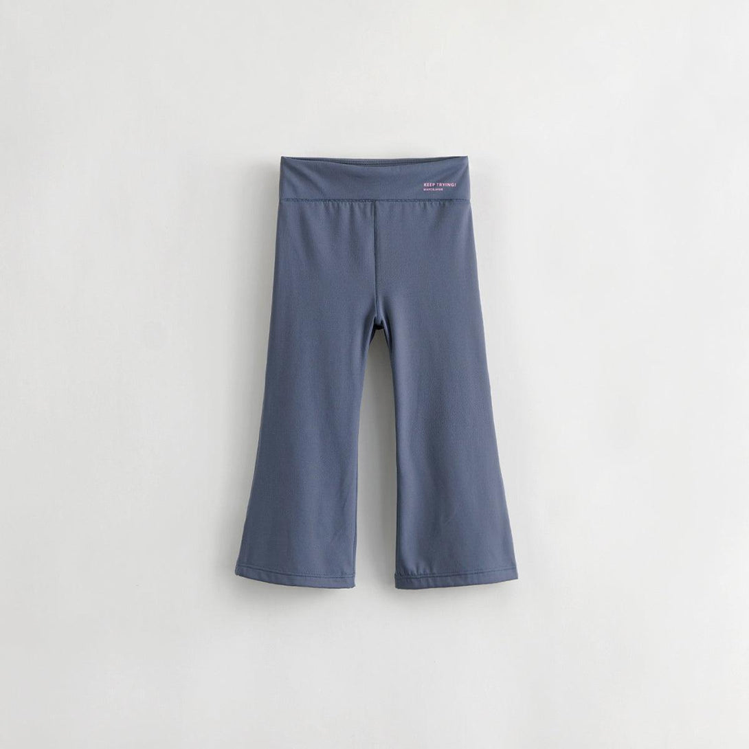MARC&JANIE Girls Stretchy Sports Bottoms Yoga Pants Flared Pants for Autumn 231621 - MARC&JANIE