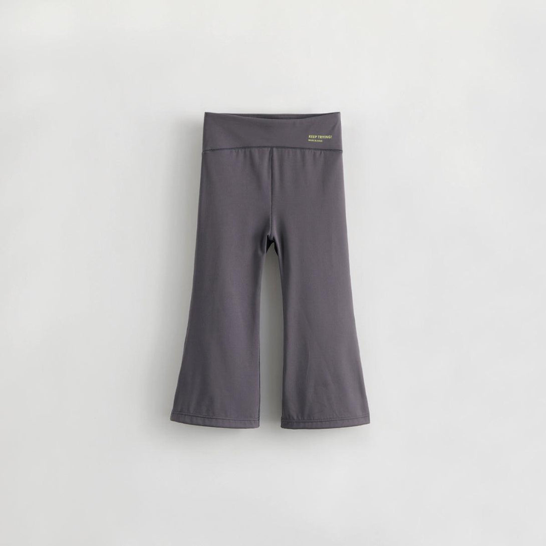 MARC&JANIE Girls Stretchy Sports Bottoms Yoga Pants Flared Pants for Autumn 231621 - MARC&JANIE
