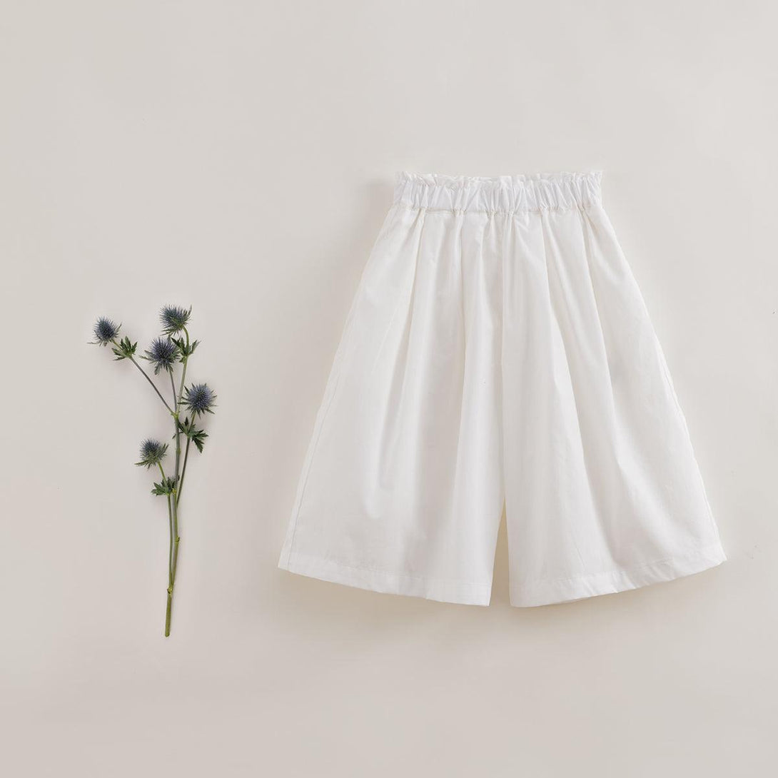 MARC&JANIE LUFU French Series Girls Spring Thin A-Line Loose Wide Legs Pants 230238 - MARC&JANIE